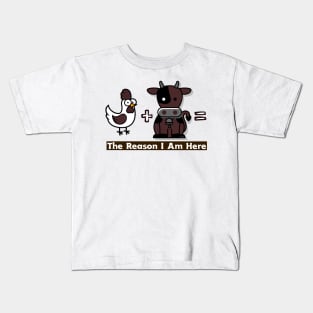 Brown chicken brown cow Kids T-Shirt